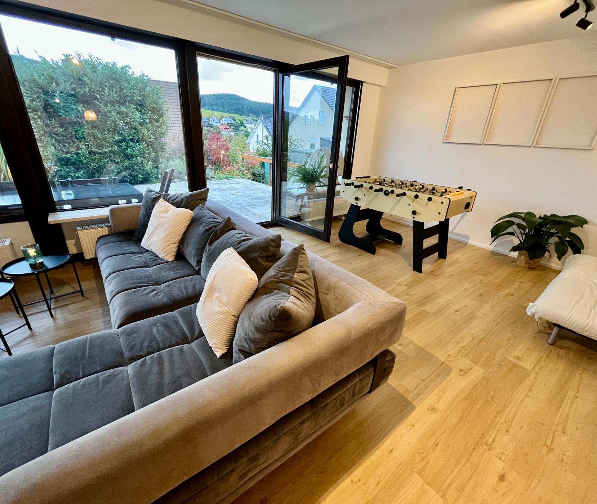 Ferienhaus Weinbergblick - Nahe Wuerzburg - 2 Schlafzimmer - Familienfreundlich - Terrasse Unterleinach Extérieur photo